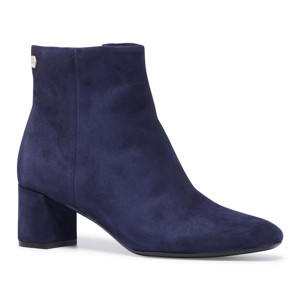 Carl Scarpa Effy Navy Suede Ankle Boots